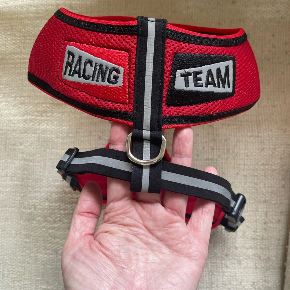 Hip Doggie Racing Team Pit Crew Dog Harness NWT Size XL